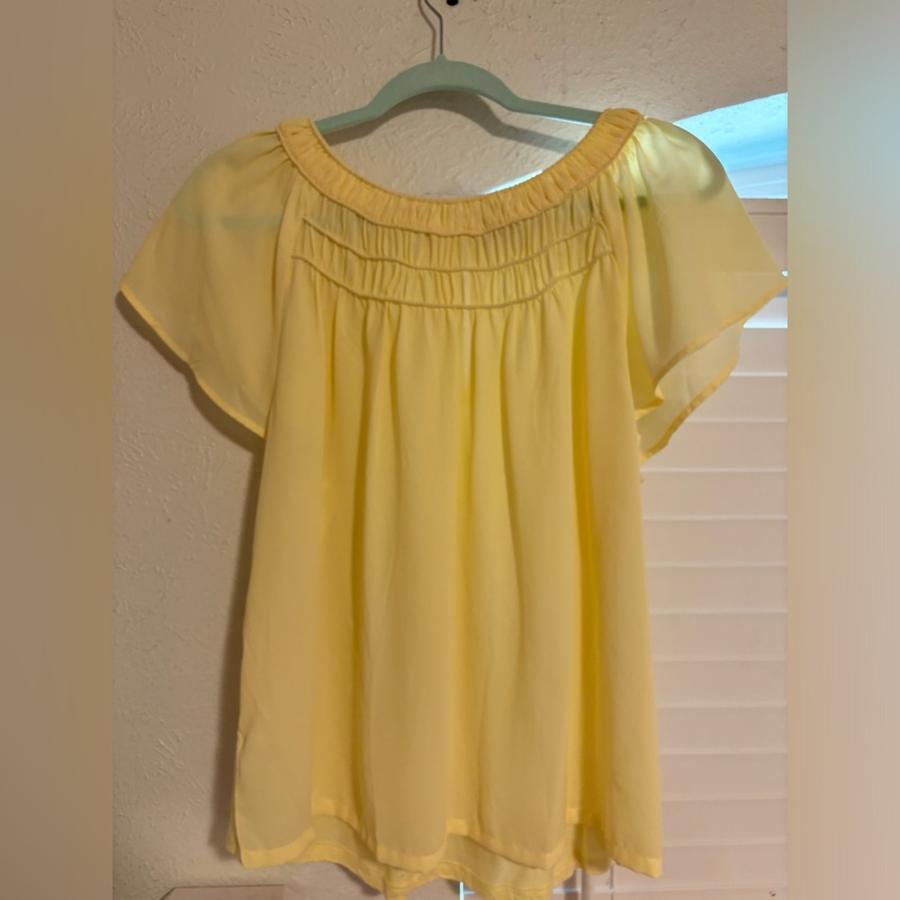 LOFT - Yellow Blouse